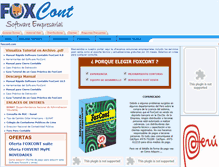 Tablet Screenshot of foxcont.com